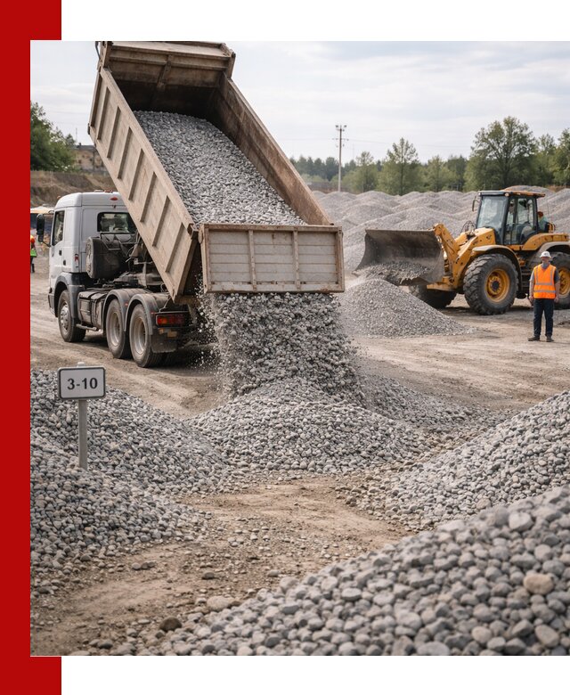 Гранитный щебень фракции 3–10: доставка и продажа в Устях-Джегуте