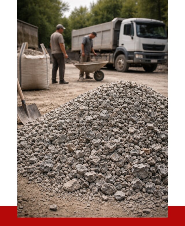 Гранитный щебень фракция 20-40 в Устях-Джегуте от 3239 руб. ПРОНЕРУДСтд