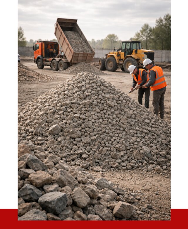 Гранитный щебень фракция 40-70 в Устях-Джегуте от 2531 руб ПРОНЕРУДСтд