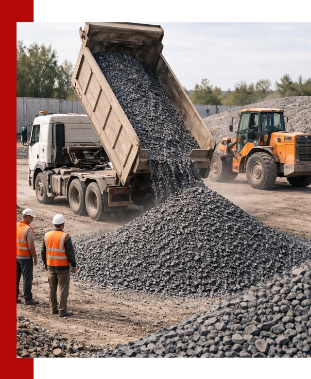 Доставка и продажа щебня габбро-диабаза в Устях-Джегуте