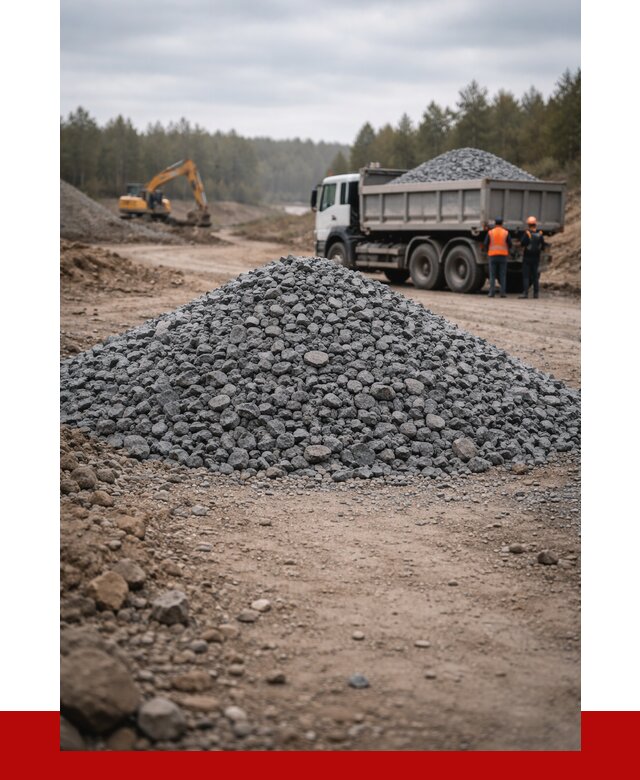 Щебень габбро диабаз фракция 40-70 в Устях-Джегуте от 2227 р-ПРОНЕРУДСтд