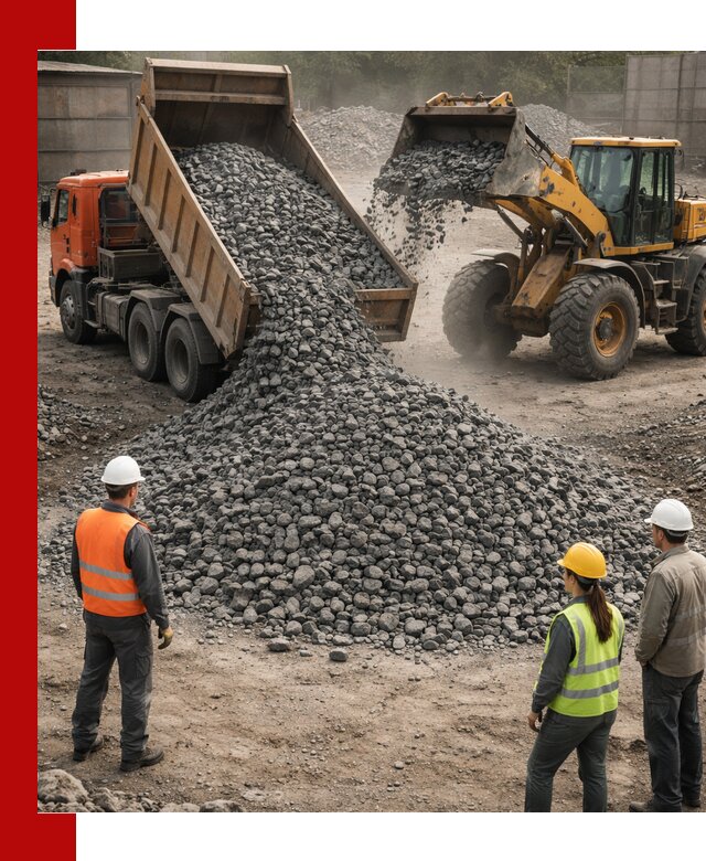 Щебень габбро-диабаз фракция 40–70 доставка в Устях-Джегуте