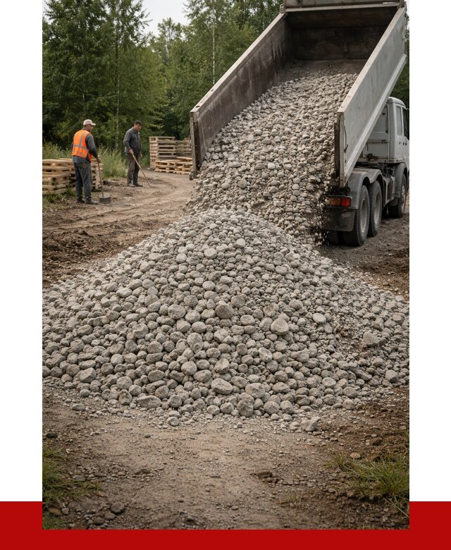 гравийный щебень фракция 70-120 в Устях-Джегуте от 2480 р. ПРОНЕРУДСтд