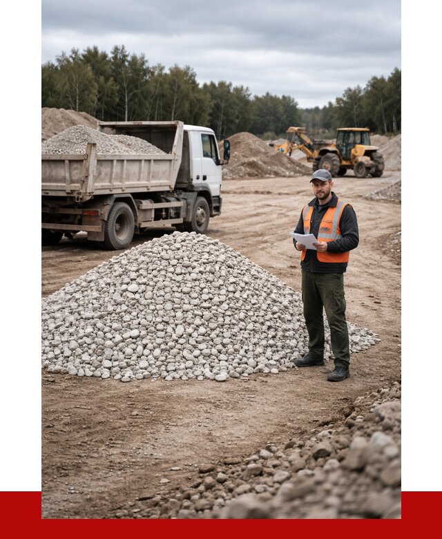 Доломитовый щебень в Устях-Джегуте купить от 2227 р., ПРОНЕРУДСтд