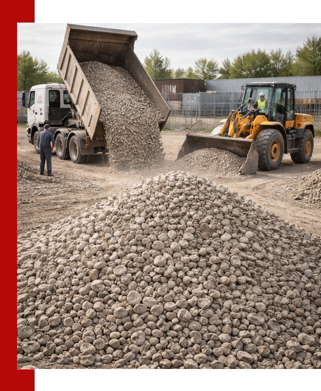 Доломитовый щебень фракции 20–41 с доставкой в Устях-Джегуте