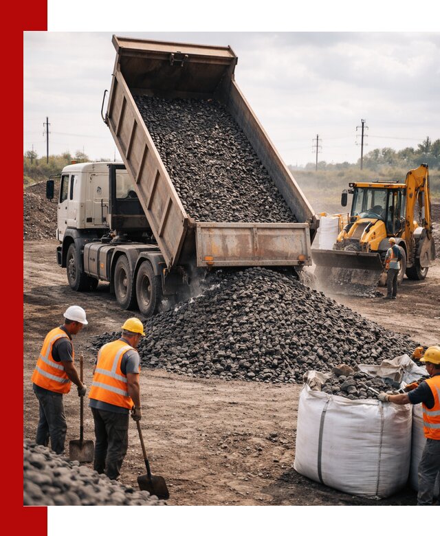 Шлаковый щебень фракция 40-70 с доставкой в Устях-Джегуте