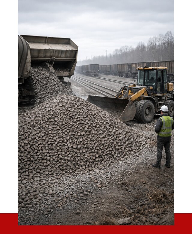 Купить железнодорожный щебень в Устях-Джегуте от 2834 р. | ПРОНЕРУДСтд