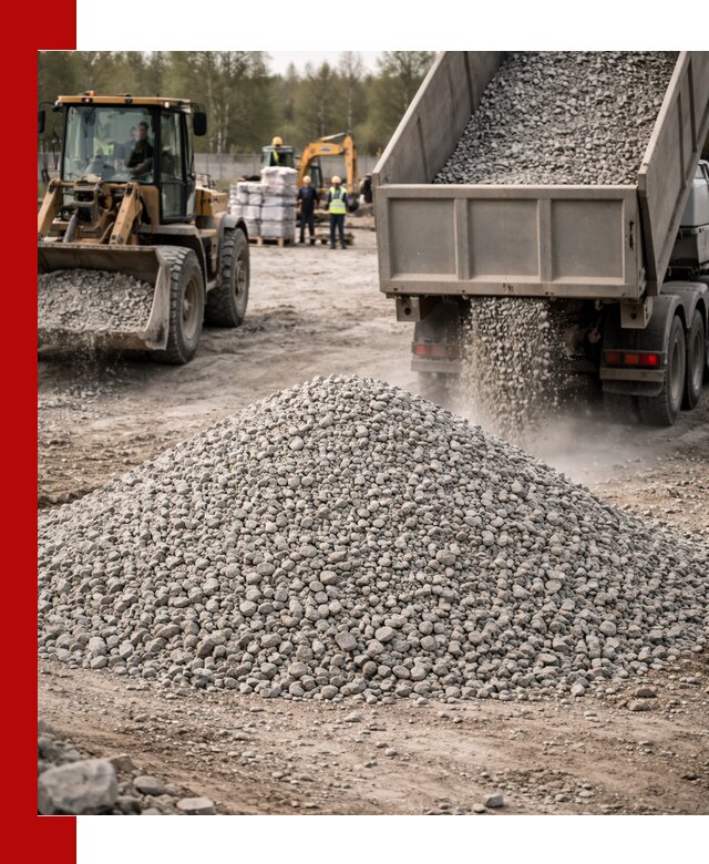 Вторичный щебень фракции 5-20 в Устях-Джегуте — доставка и продажа крупнотоннажно