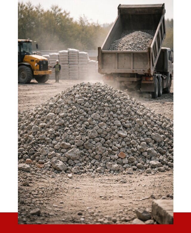 Вторичный щебень фракция 70-150 в Устях-Джегуте от 1417 р. | ПРОНЕРУДСтд