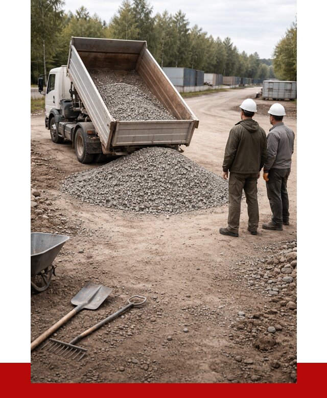 Бетонный щебень фракция 5-20 в Устях-Джегуте от 3239 р., ПРОНЕРУДСтд