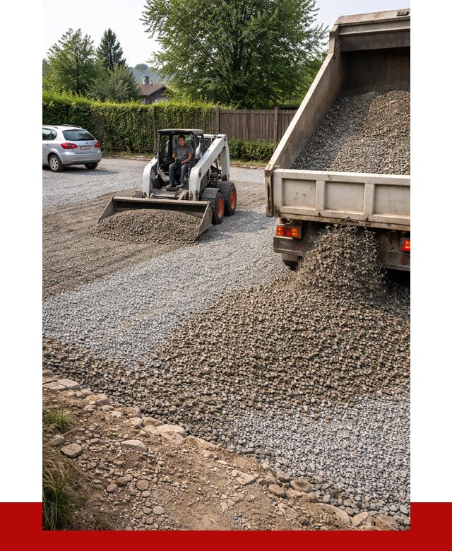 Щебень для парковки в Устях-Джегуте с доставкой от 1215 р.| ПРОНЕРУДСтд