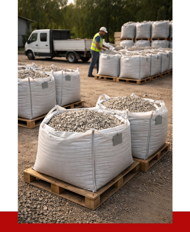 Щебень в мешках с доставкой в Устях-Джегуте от 4252 р. | ПРОНЕРУДСтд