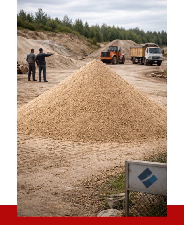Карьерный песок навалом в Устях-Джегуте от 1822 р. | ПРОНЕРУДСтд