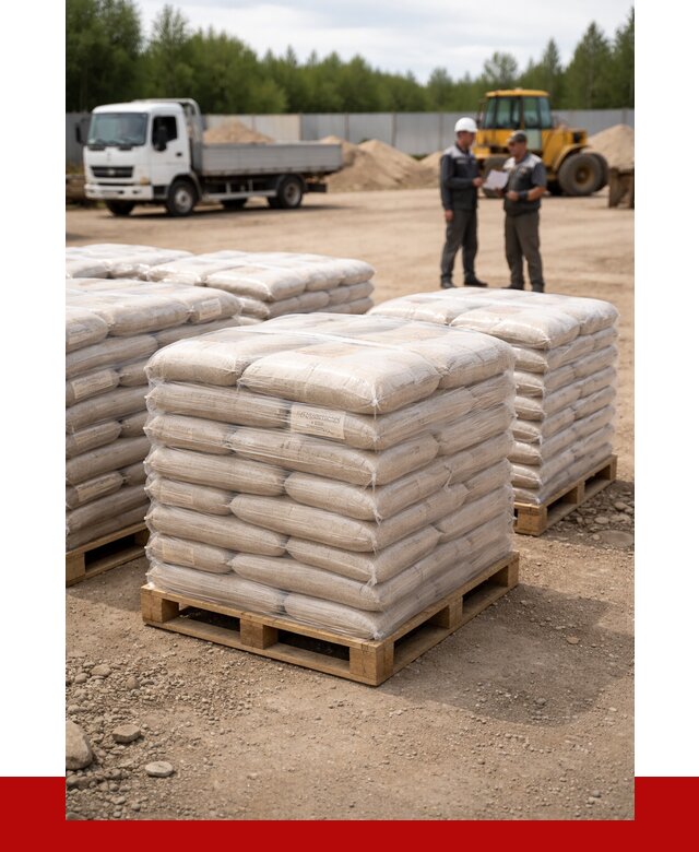 Карьерный песок в мешках в Устях-Джегуте от 1215 р. - ПРОНЕРУДСтд