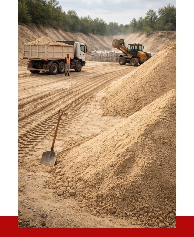 Карьерный песок мелкозернистый в Устях-Джегуте от 9111 р. | ПРОНЕРУДСтд