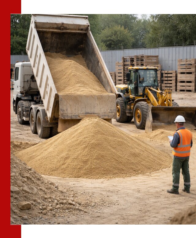 Доставка карьерного мелкозернистого песка в Устях-Джегуте