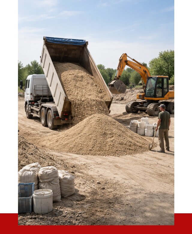 Купить речной песок в Устях-Джегуте от 1215 р. за куб | ПРОНЕРУДСтд