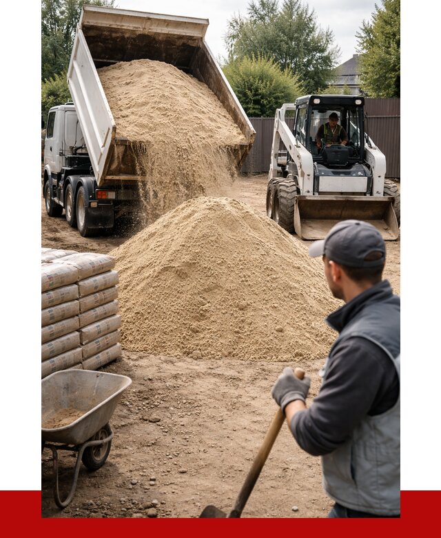 Мытый речной песок с доставкой в Устях-Джегуте от 1468 р. | ПРОНЕРУДСтд