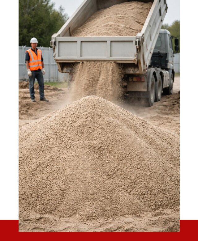 Купить сеяный песок с доставкой в Устях-Джегуте от 2227 р ПРОНЕРУДСтд