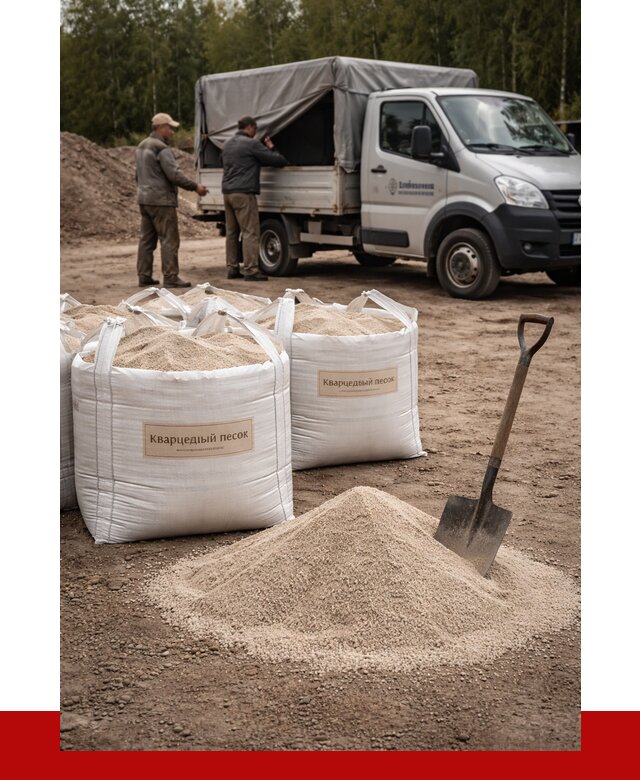 Кварцевый песок для пескоструя в Устях-Джегуте от 4555 р. | ПРОНЕРУДСтд