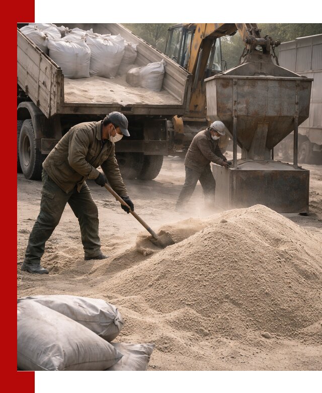 Кварцевый песок для пескоструя в Устях-Джегуте — доставка и качество