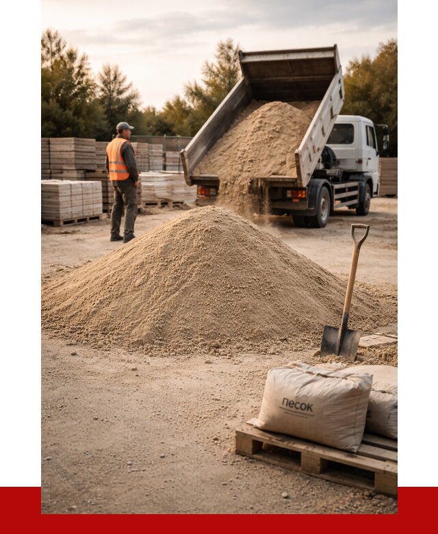 Купить сухой песок в Устях-Джегуте с доставкой от 2430 р. | ПРОНЕРУДСтд