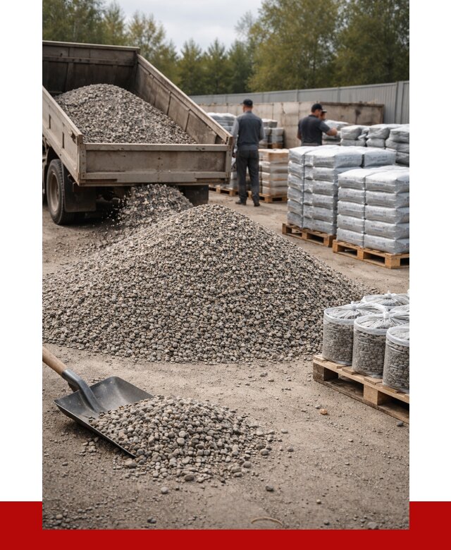 Гравий фракция 5-20 в Устях-Джегуте купить от 2328 р. ПРОНЕРУДСтд
