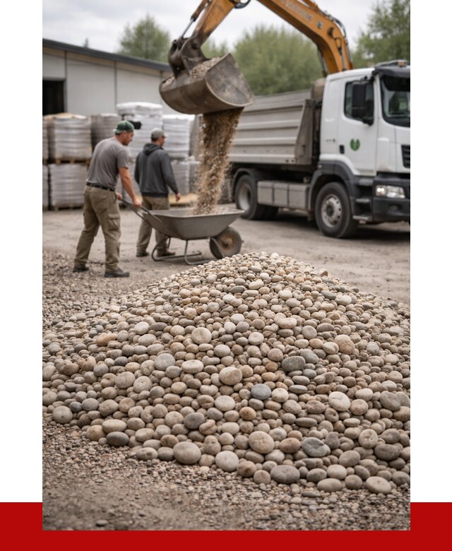 Галька декоративная в Устях-Джегуте от 3239 р. за куб | ПРОНЕРУДСтд