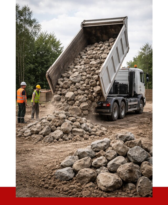 Купить булыжник в Устях-Джегуте с доставкой от 4555 р. за куб | ПРОНЕРУДСтд