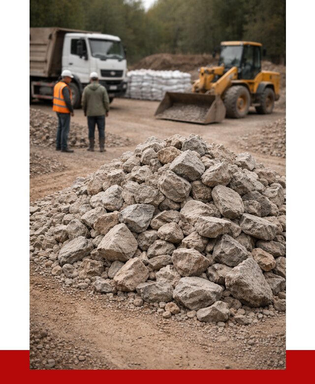 Купить бутовый камень с доставкой в Устях-Джегуте от 2328 р. | ПРОНЕРУДСтд