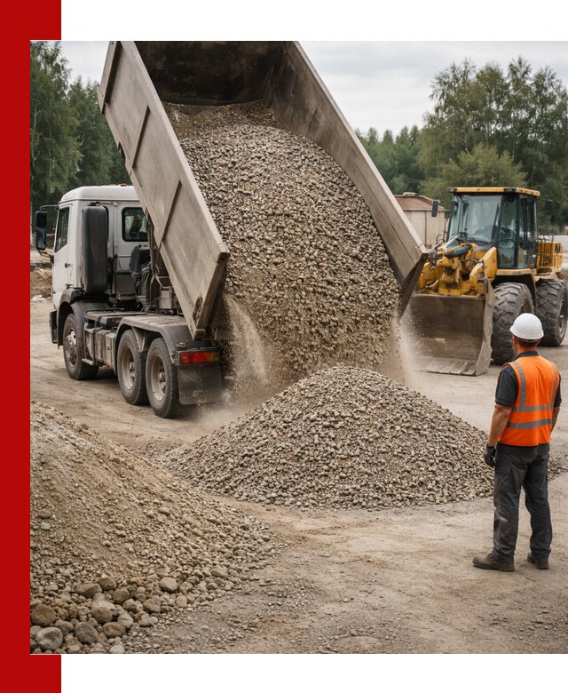 Доставка щпс в Устях-Джегуте — щебеночно-песчаная смесь под заборы и дорожки
