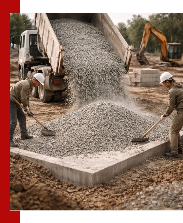 Доставка и продажа отсева для бетона в Устях-Джегуте