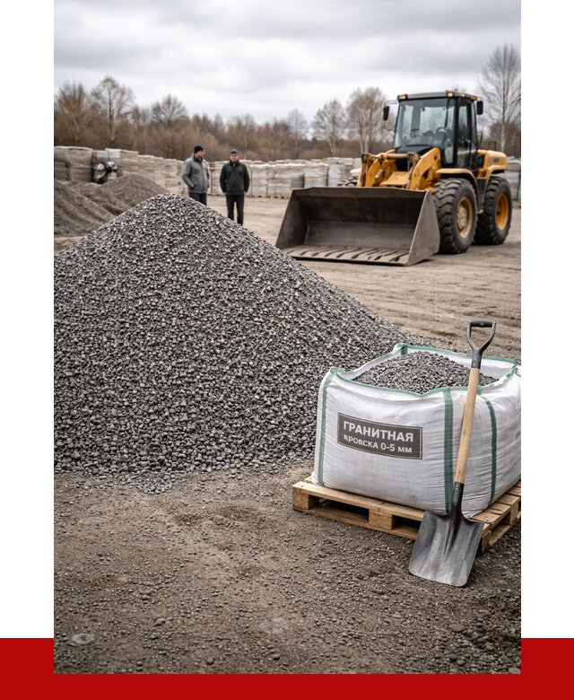 Купить гранитную крошку в Устях-Джегуте от 4859 р. с доставкой | ПРОНЕРУДСтд