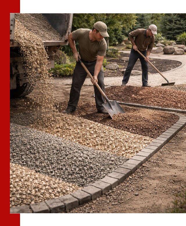 Декоративная крошка для ландшафта в Устях-Джегуте — продажа и доставка