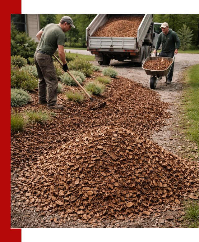 Крошка для мульчирования с доставкой в Устях-Джегуте