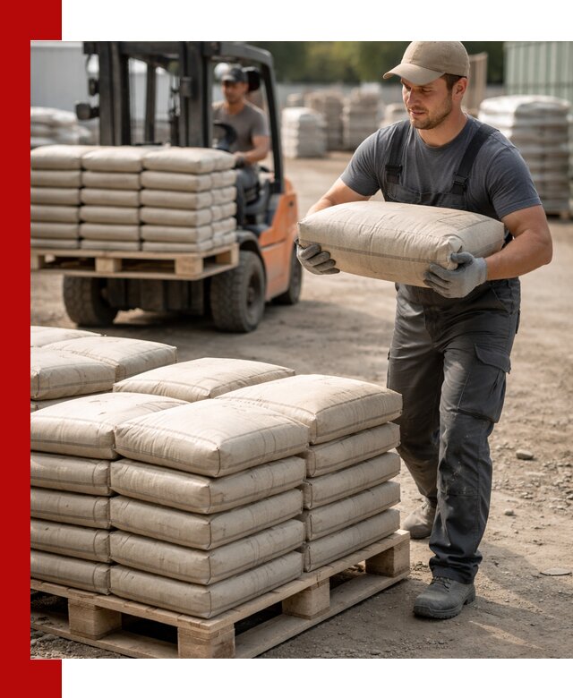 Доставка цемента в мешках оптом и в розницу в Устях-Джегуте