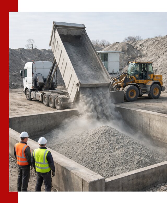 Доставка цемента навалом в Устях-Джегуте крупными партиями