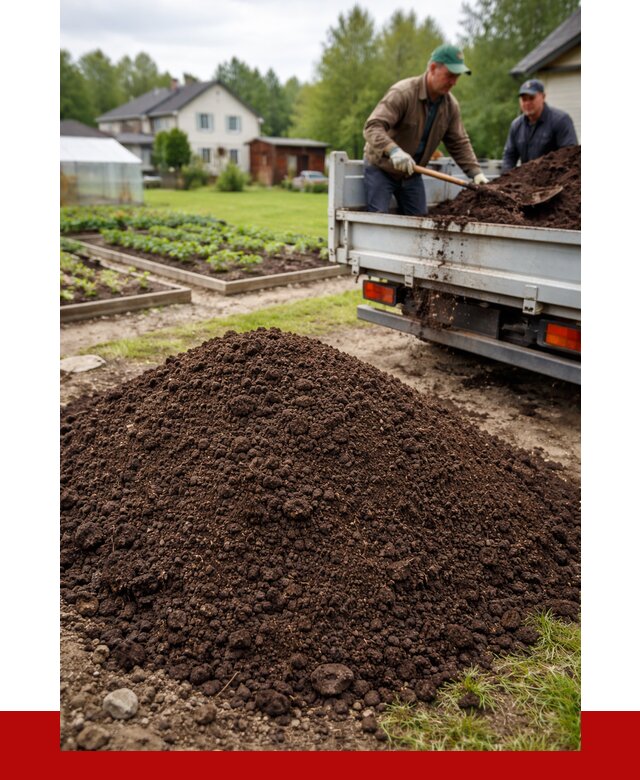 Плодородный грунт в Устях-Джегуте с доставкой от 4252 р. | ПРОНЕРУДСтд