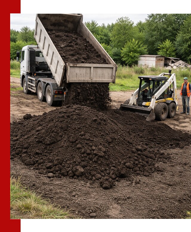 Поставка плодородной земли с доставкой самосвалом в Устях-Джегуте