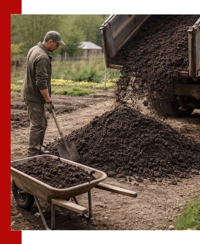 Доставка качественной земли для огорода в Устях-Джегуте