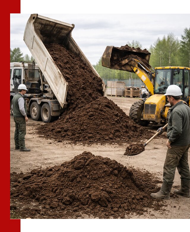Доставка торфа оптом и в мешках в Устях-Джегуте
