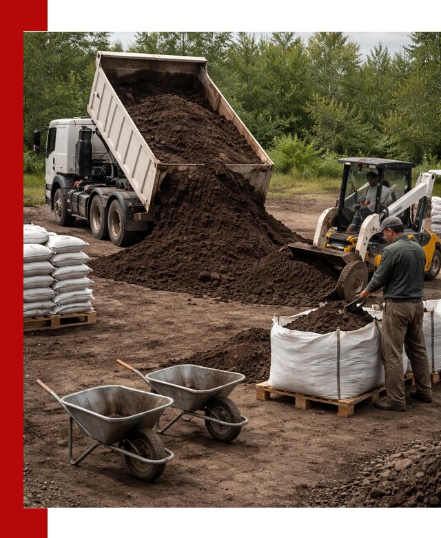 Доставка и продажа торфогрунта в Устях-Джегуте оптом и в розницу