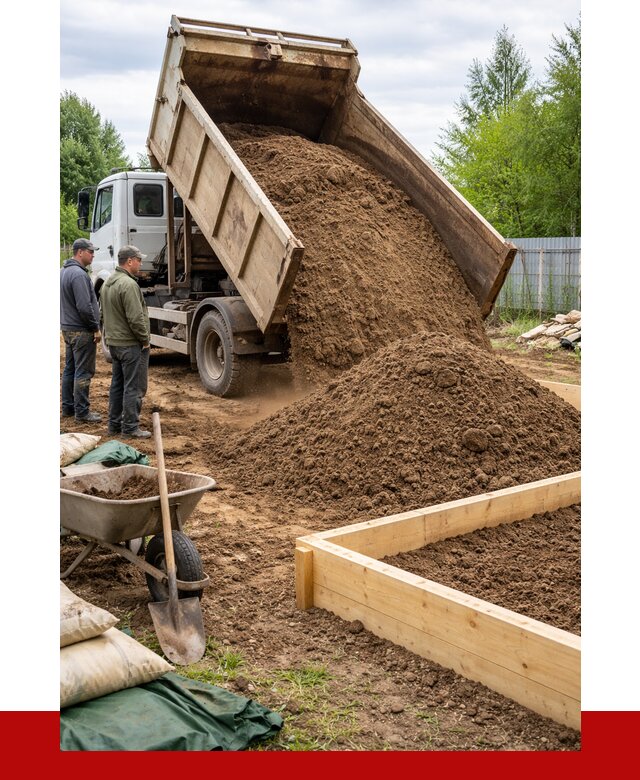 Торфо песчаная смесь в Устях-Джегуте с доставкой от 1873 р. | ПРОНЕРУДСтд