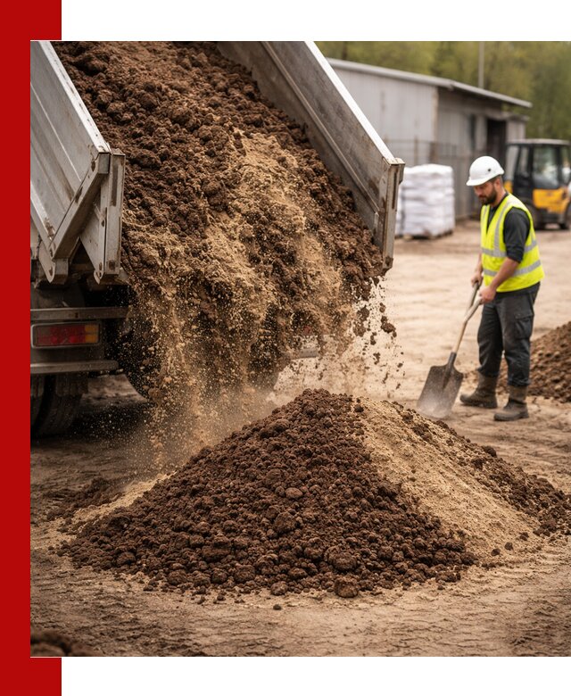 Доставка торфо-песчаной смеси в Устях-Джегуте для строительства и озеленения