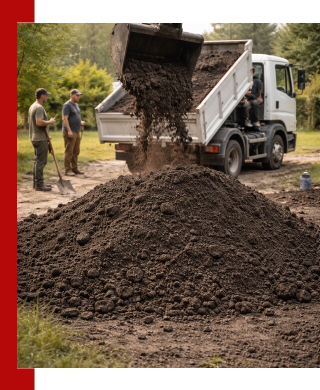 Доставка и продажа чернозема в Устях-Джегуте оптом и в розницу