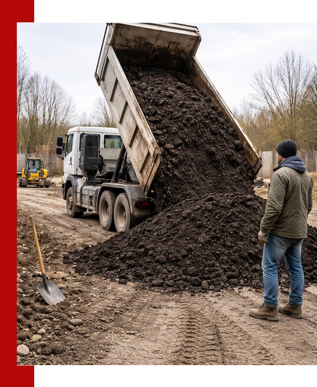 Доставка чернозема навалом в Устях-Джегуте быстро и выгодно