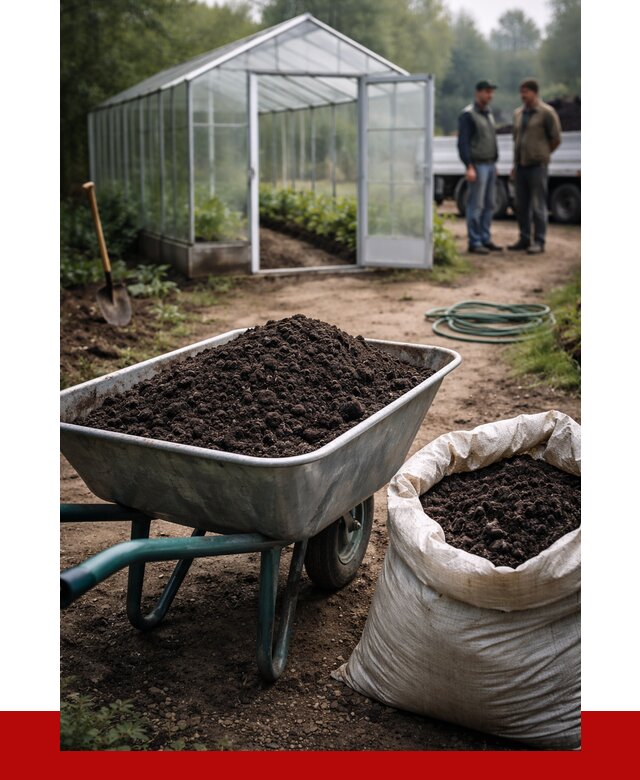 Чернозем для теплицы в Устях-Джегуте с доставкой от 1518 р. | ПРОНЕРУДСтд