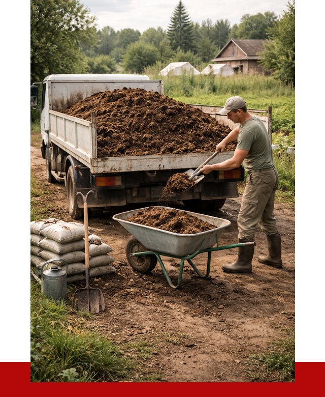 Купить коровий навоз с доставкой в Устях-Джегуте от 1822 р. | ПРОНЕРУДСтд