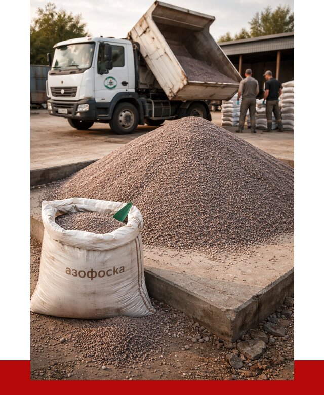 Купить азофоска в Устях-Джегуте с доставкой от 1215 р. за куб | ПРОНЕРУДСтд