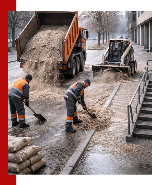 Поставка противогололедных материалов в Устях-Джегуте